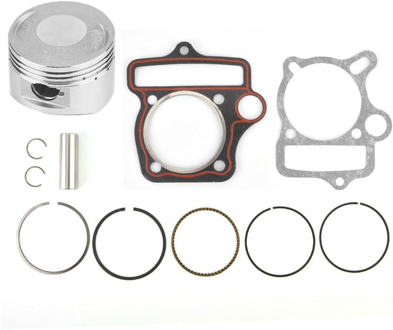 woobles Piston Rings Kit, 125cc 54mm Engine Parts Piston Set Rings Gaskets Fit for Loncin LiFan ATV Go Kart Bike - Image 5