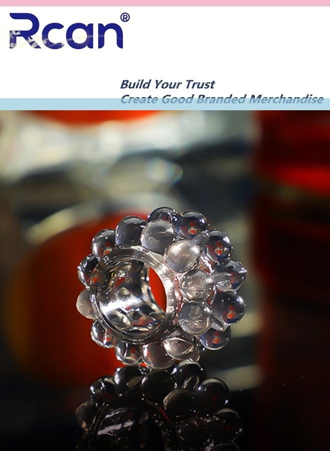 ركان حلقة رياضية مرنة للرجال من السيليكون سهلة التمدد ومقاومة للتمزق ومقاومة للتمزق وتحمل ممتد ومقاومة للماء ومقاومة للاهتراء وناعمة مناسبة للمنزل الرياضي للذكور - Image 3