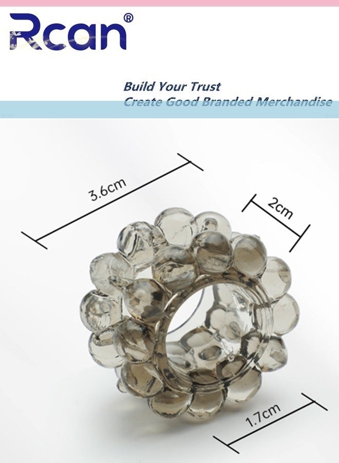 ركان حلقة رياضية مرنة للرجال من السيليكون سهلة التمدد ومقاومة للتمزق ومقاومة للتمزق وتحمل ممتد ومقاومة للماء ومقاومة للاهتراء وناعمة مناسبة للمنزل الرياضي للذكور - Image 5