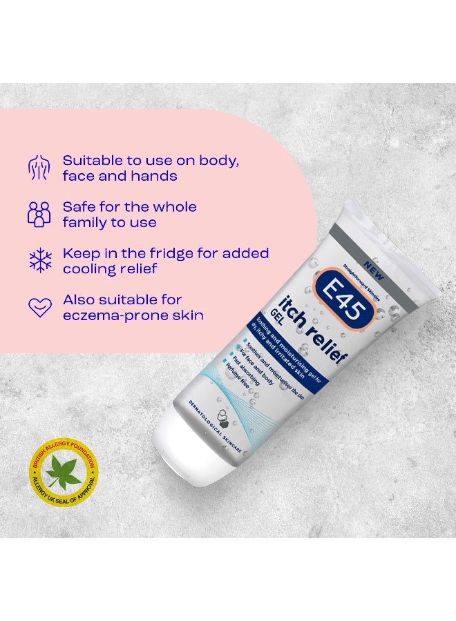 E45 Itch Relief Gel 100ml – Face and body gel for Dry Skinm Itchy Skin and Irritated Skin - Cooling gel to soothe itchy skin - Perfume-Free - Image 5