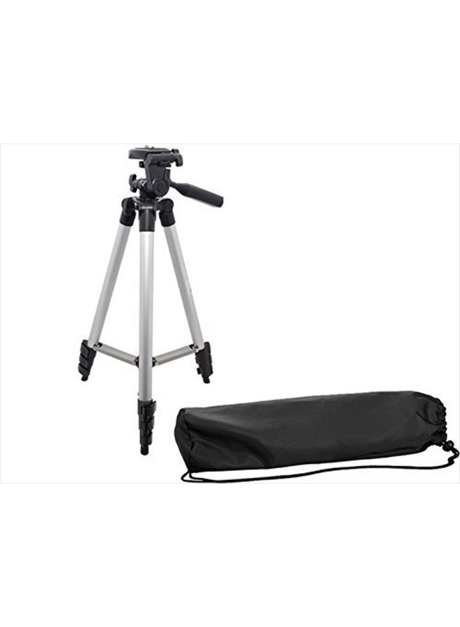 eCostConnection 50" Aluminum Camera Tripod with Built in Bubble Level Indicator for All GoPro HERO Cameras + Tripod Mount & an eCostConnection Microfiber Cloth - Image 2