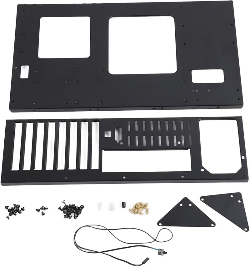 ATX M ATX ITX Open Frame Computer Case DIY Cable Management Rack for Gaming PC Build - Image 1