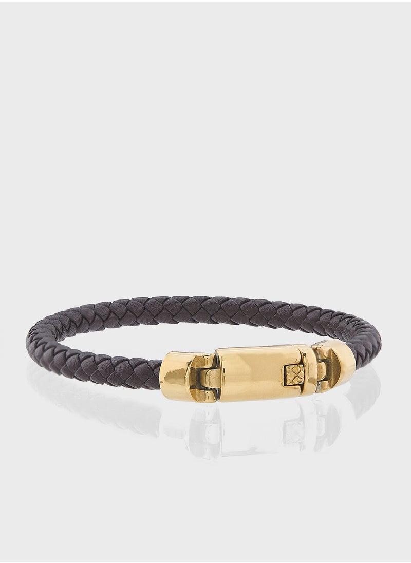 Robert Wood Slim Braided Bracelet  - Image 1