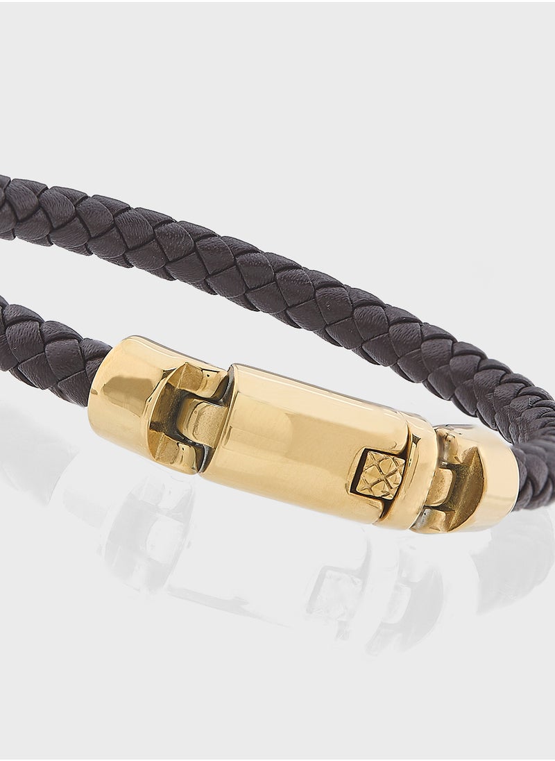 Robert Wood Slim Braided Bracelet  - Image 3