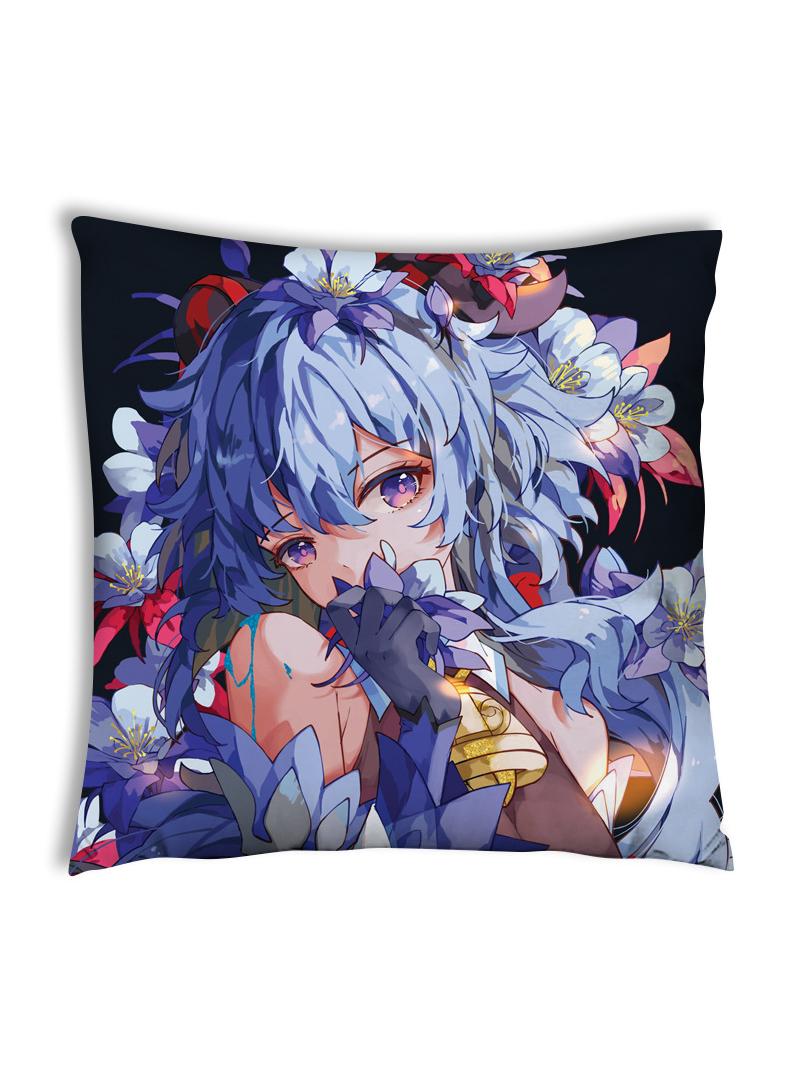 Animation pillow cover Genshin Impact game cartoon pillow cover square cushion cover 45 * 45cm