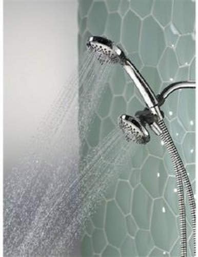 Peerless Delta Faucet Peerless 76311D Hand Shower Shower Head Combo Pack Chrome Brushed Nickel - Image 2