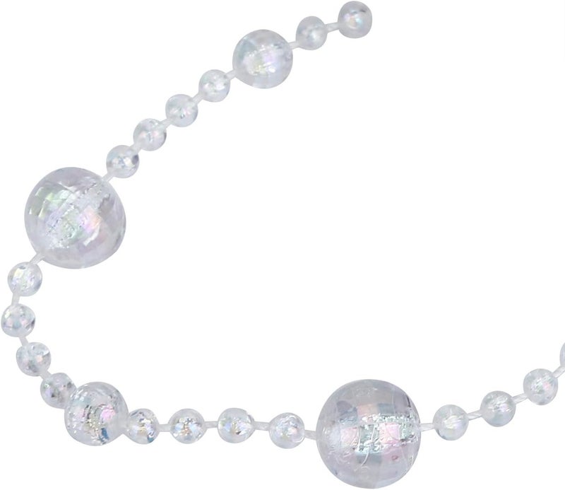 ZJchao Acrylic Bead Garland String, DIY Party Decoration with Smooth Surface for Wedding, Christmas, Thanksgiving, 10m - Image 5