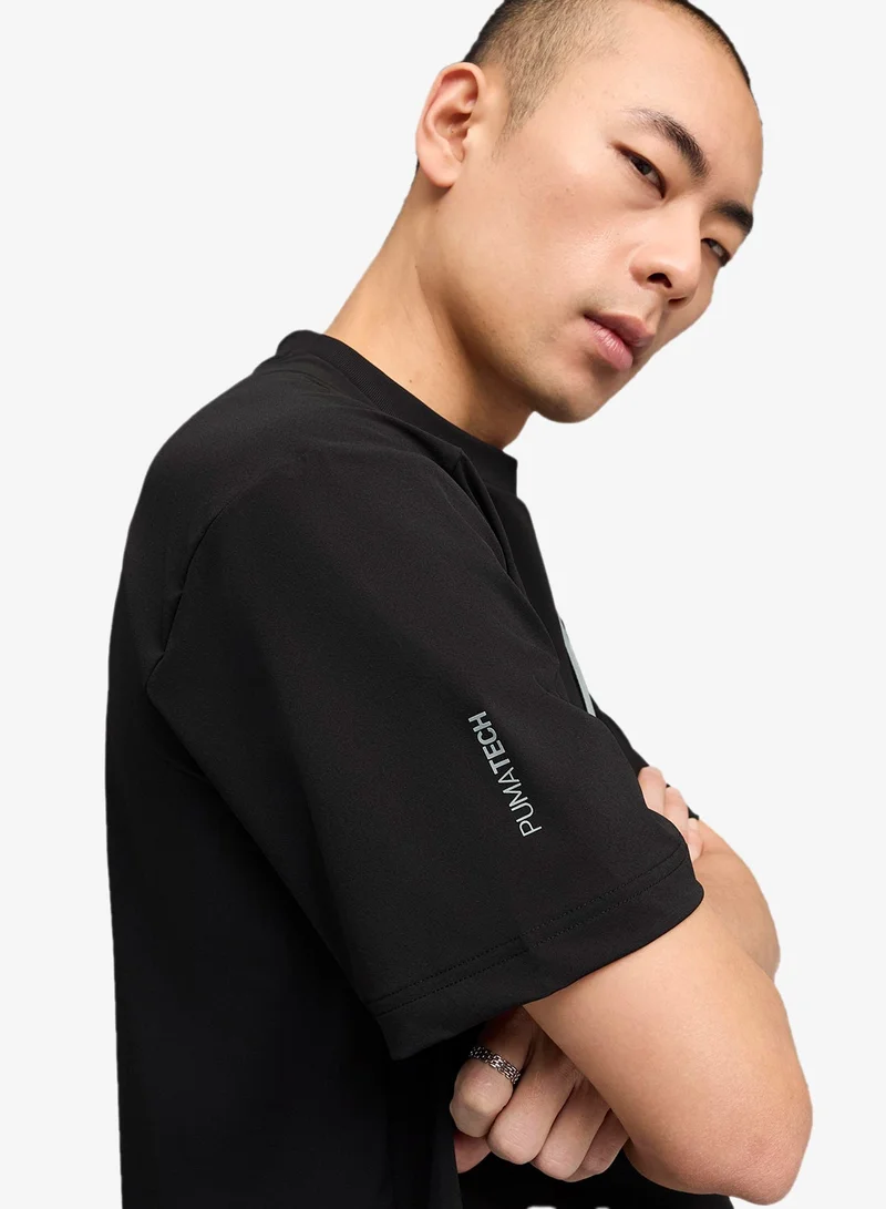PUMA  Tech Relaxed Warp Knit Pocket T-Shirt for Men | Best Price UAE