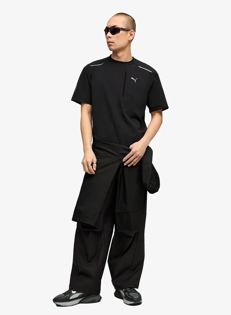 PUMA  Tech Relaxed Warp Knit Pocket T-Shirt for Men | Best Price UAE