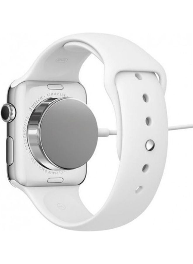 ELTRAZONE "Magnetic USB Charger for Apple Watch - Convenient Charging Solution in White" - Image 4