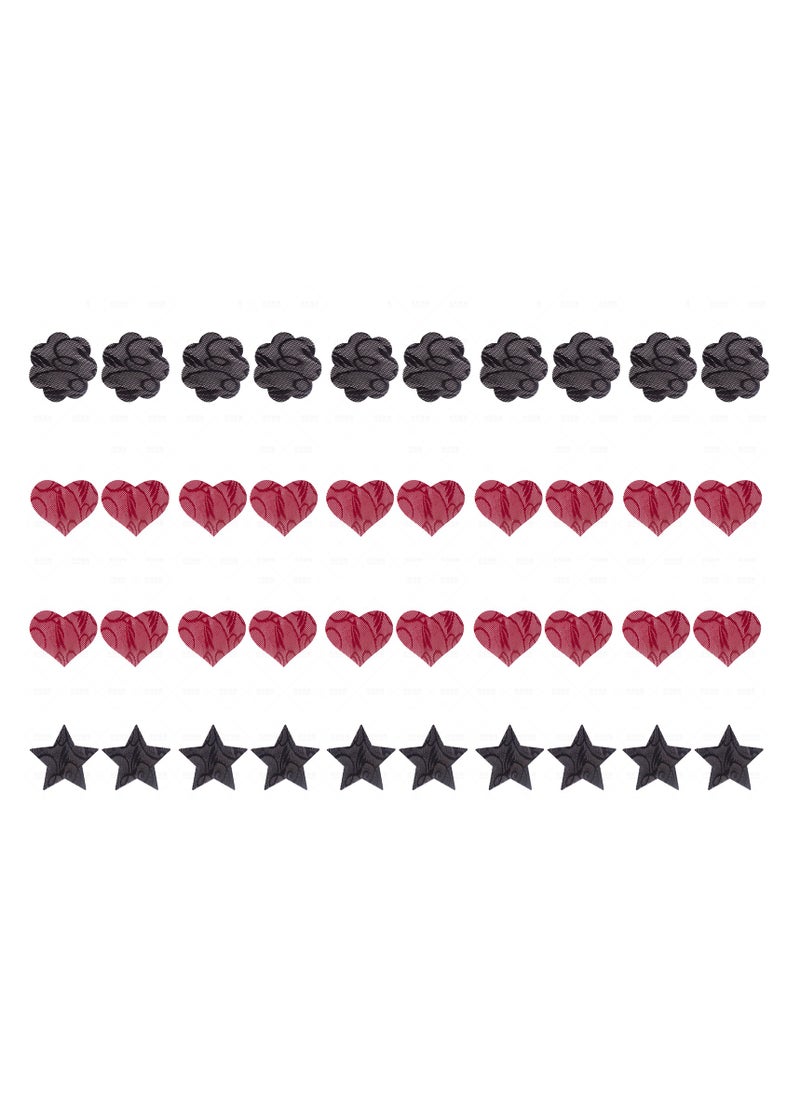 20 Pair Disposable Patch 4 Decor Combinations to Meet Daily Needs Thin as Paper Invisible and Traceless