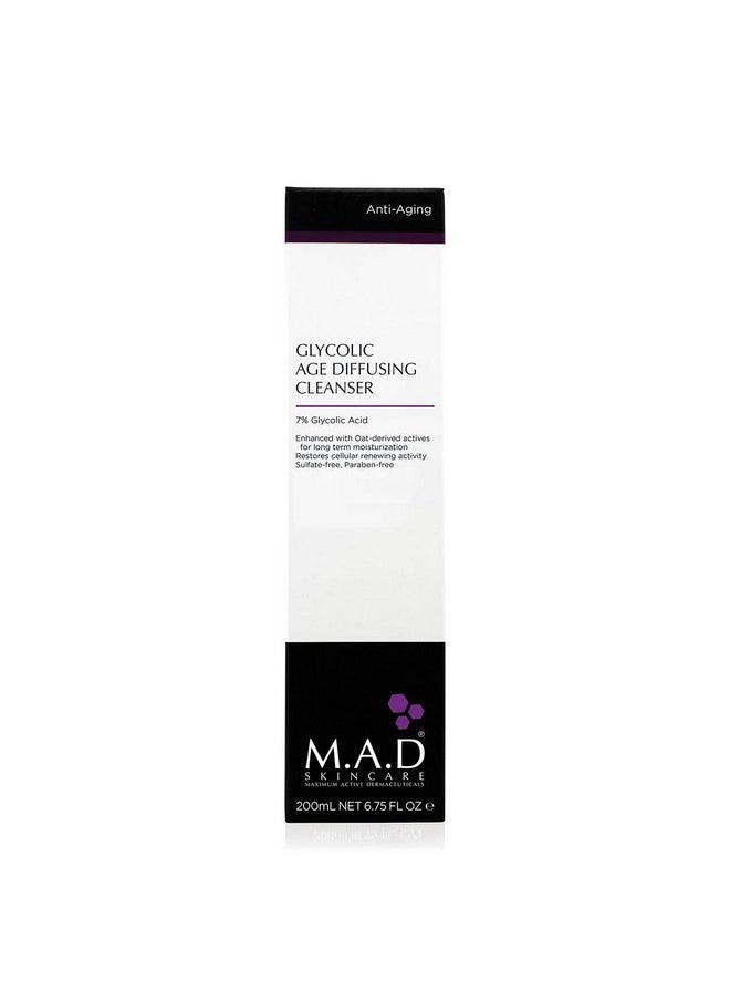 M.A.D Skincare Antiaging Glycolic Age Diffusing Cleanser 6.75 Fl. Oz.  - Image 4