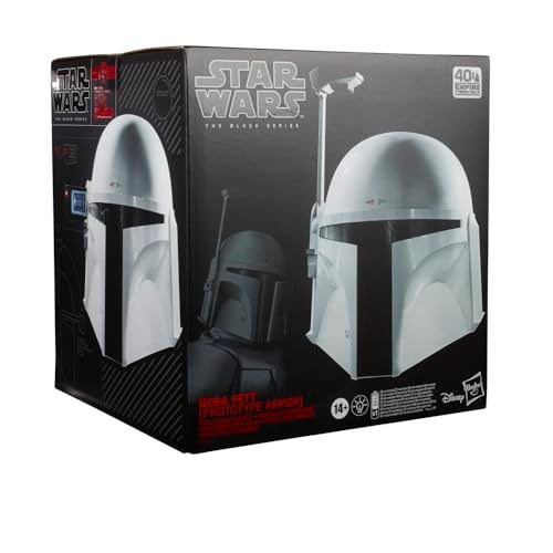 STAR WARS The Black Series Life Size Prop Replica - Boba Fett Prototype Armor Electronic Helmet - Image 3