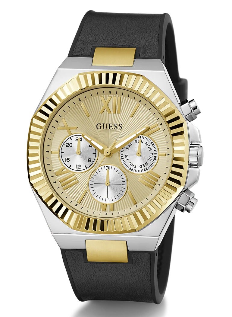 GUESS Mens Equity Gold Dial Multi-function Watch - GW0791G1 - Image 2