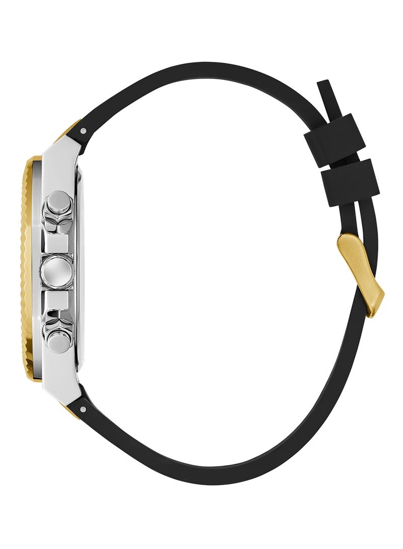 GUESS Mens Equity Gold Dial Multi-function Watch - GW0791G1 - Image 4