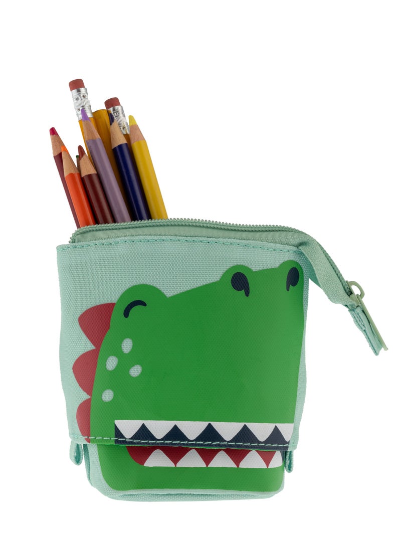 Stephen Joseph Kids Pop Up Pencil Pouch -  Dino - Image 1