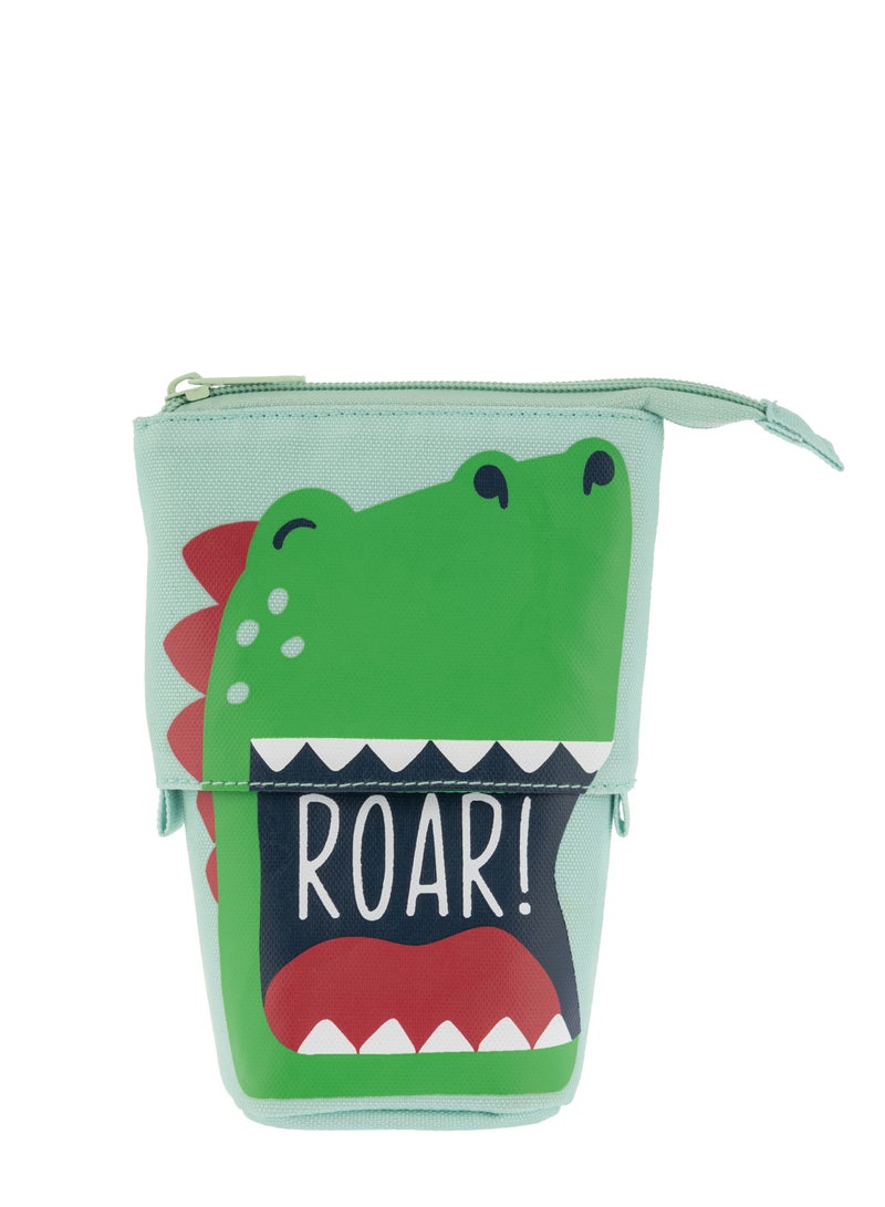 Stephen Joseph Kids Pop Up Pencil Pouch -  Dino - Image 2