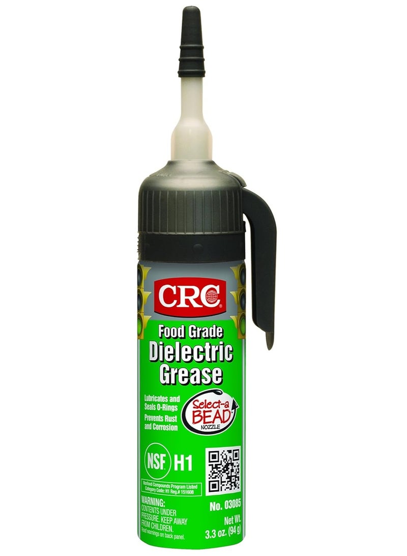 CRC 03085 6oz (Net Weight: 3.3 oz .) Lubricant & Sealant Food Grade Pressurized Tube