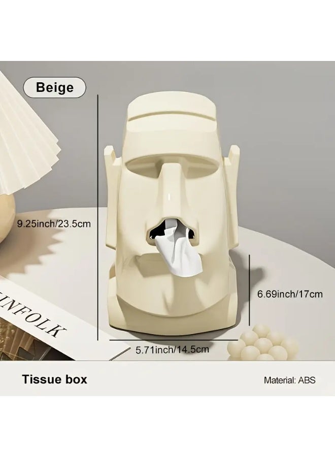 Desktop storage box Glasses earphone storage rack Office organizer desk artifact coffee table porch paper tissue box - Image 1