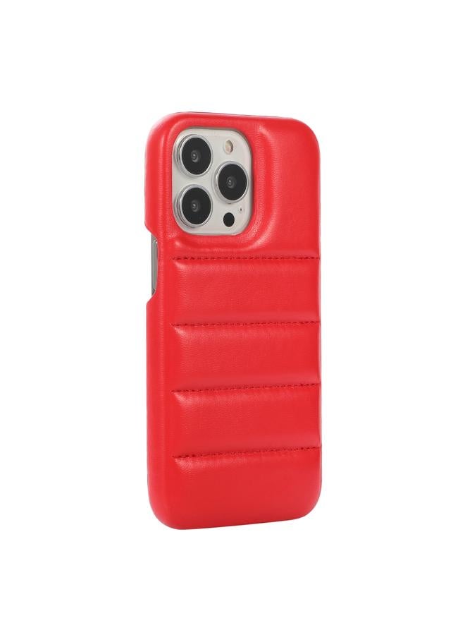 S-TOP Case For iPhone 13 Thick Down Jacket Soft PU Phone Case - Image 3