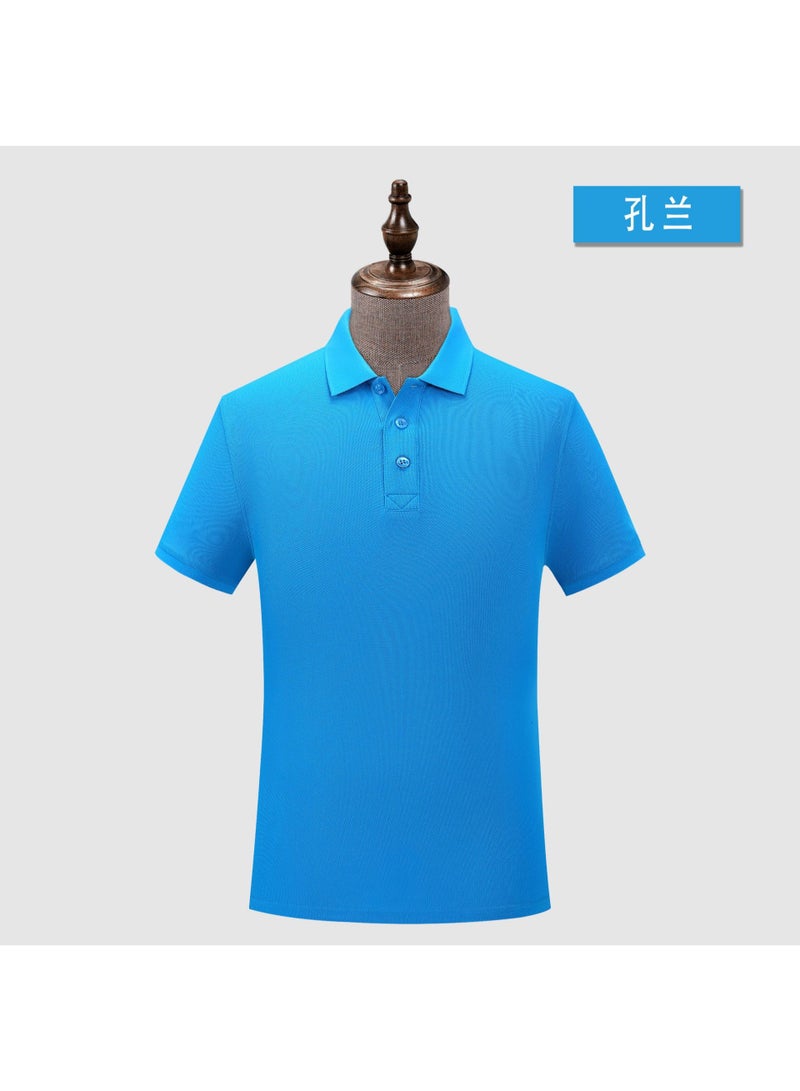 Premium Combed Cotton Polo Shirt T-Shirt Short Sleeve Workwear  - Image 1