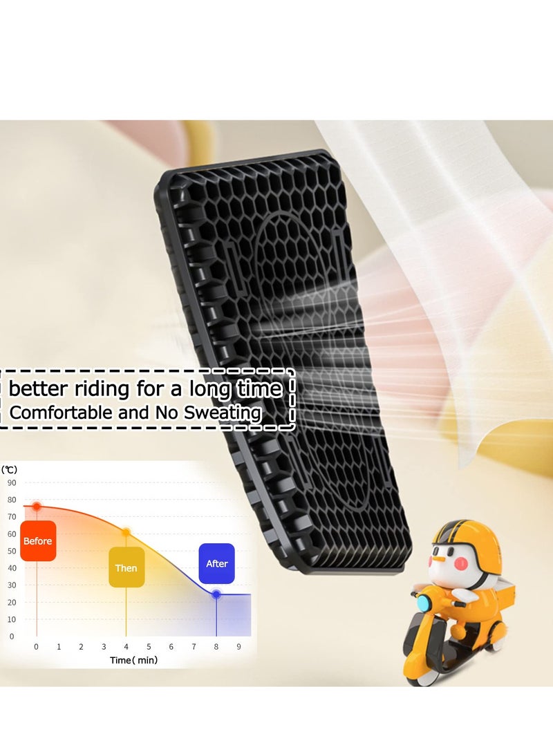 Excefore Motorcycle Gel Seat Cushion Universal Motorcycle Seat Cushion, Quick drying Motorcycle Cool Seat Cover, Anti-Slip Motorcycle Mesh Protective Seat Cover, for Comfortable Rides - Image 4
