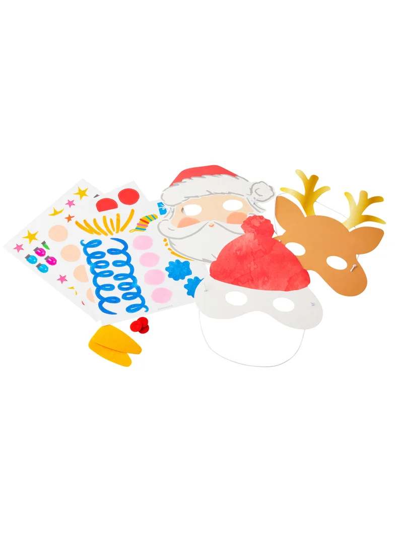 Talking Tables Craft With Santa Mask Kit