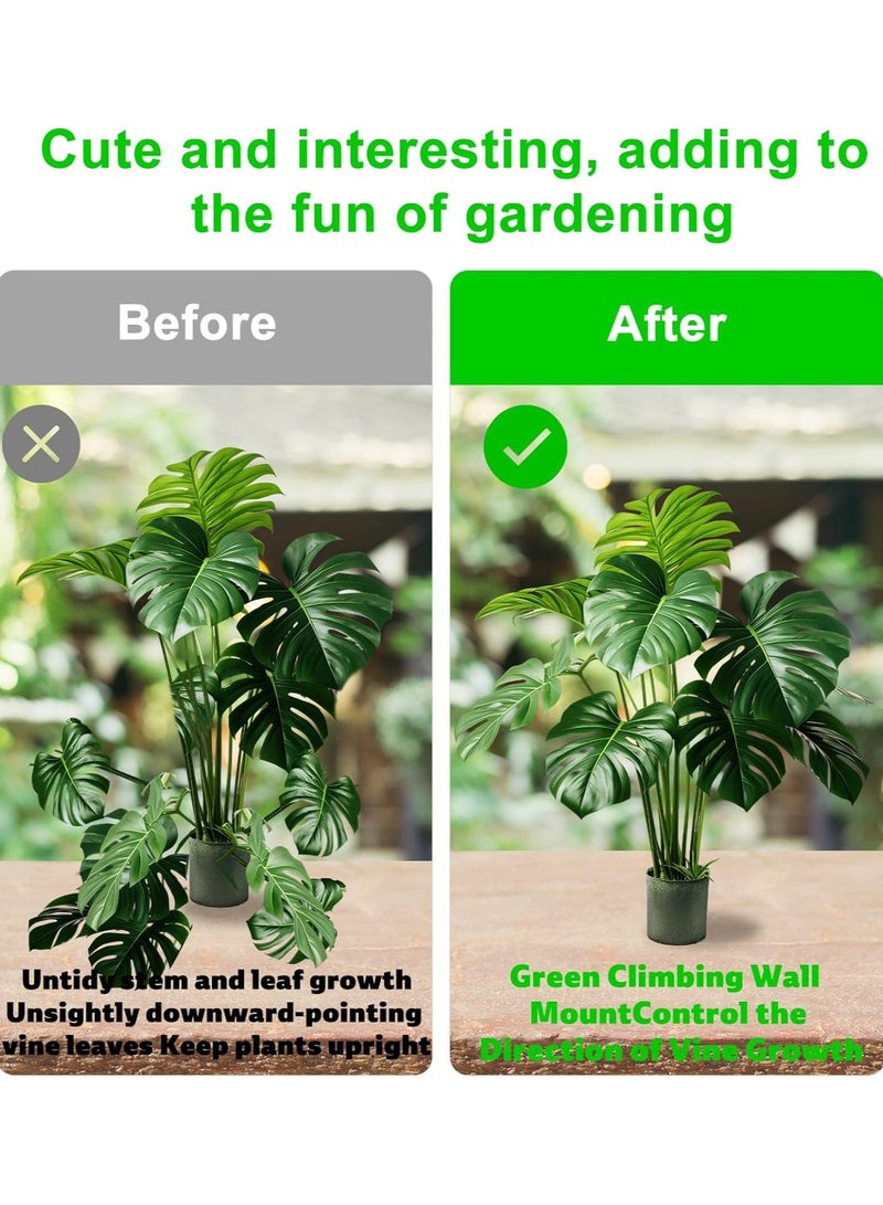 HOMESTAR 5pcs Frog Plant Stands, Green Frog Clip Flower Pot Huggers Cute Frogs Holder Accessories Plant Supports Decorations Versatile Frogs Planter Garden Decor for Indoor Outdoor Garden Pot - Image 4