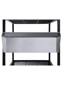 ooni Ooni Utility Box Medium Durable Stainless Steel Utility Box Fits Onto Medium Ooni Modular Table Or Used As Standalone Outdoor Kitchen Storage Sleek Outdoor Kitchen Storage Solution  - Image 3