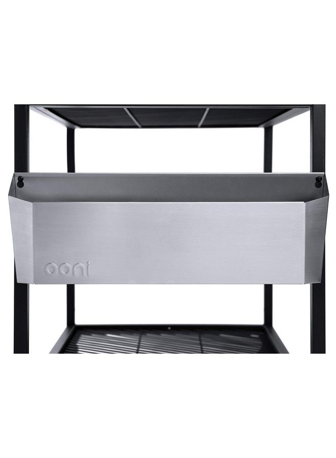 ooni Ooni Utility Box Medium Durable Stainless Steel Utility Box Fits Onto Medium Ooni Modular Table Or Used As Standalone Outdoor Kitchen Storage Sleek Outdoor Kitchen Storage Solution  - Image 3