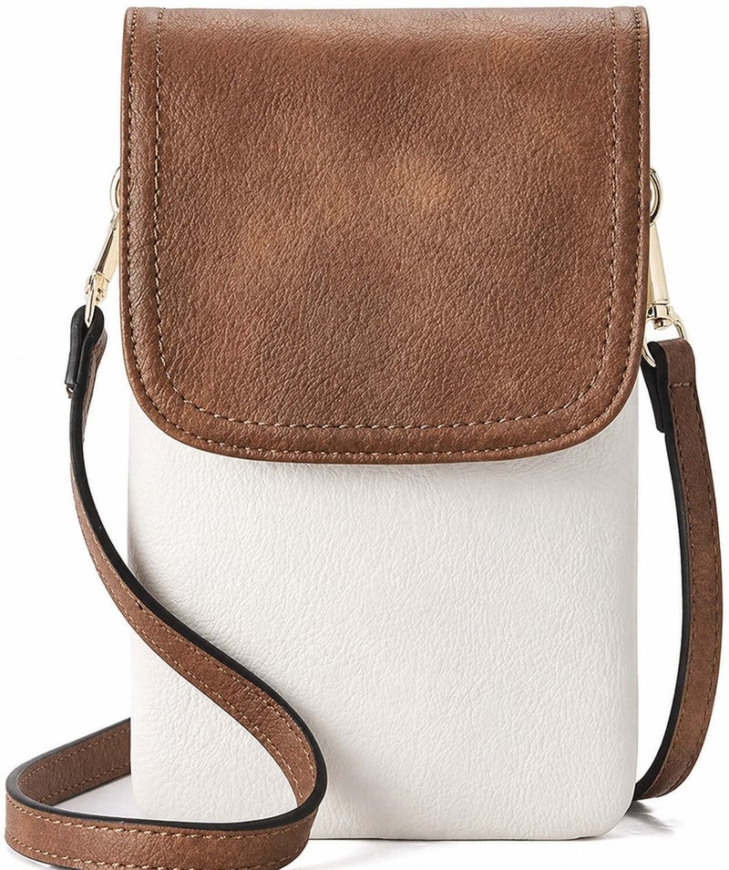 Aepigo Small Crossbody Bags for Women Designer Cell Phone Bag Wallet Purses Adjustable Strap - Image 1