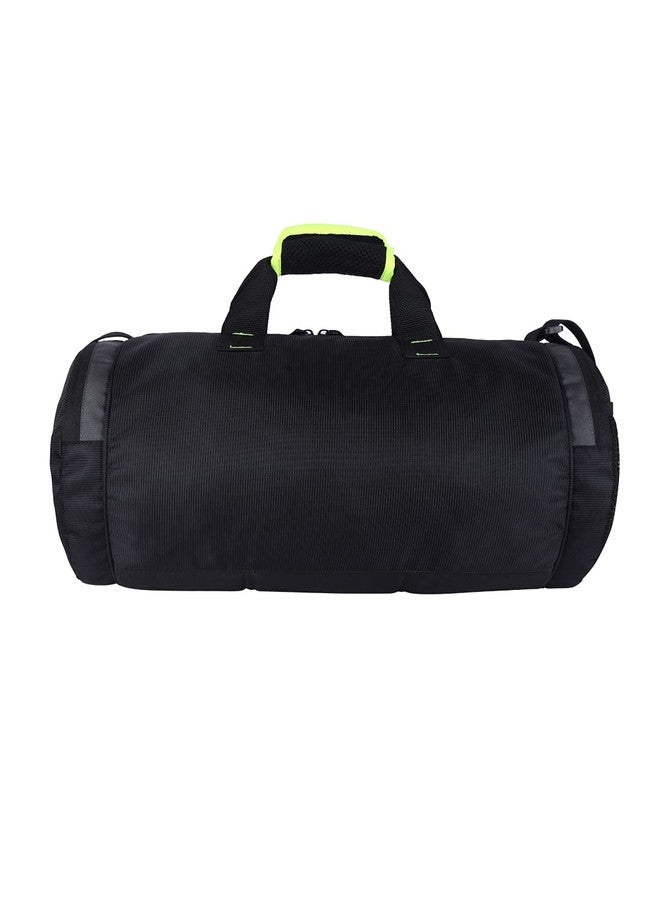 Gear Cross Training 9"/29L Large Water Resistant Duffle Bag | Travel Bag | Gym Bag for Men & Women (Black - Grey) - Image 4