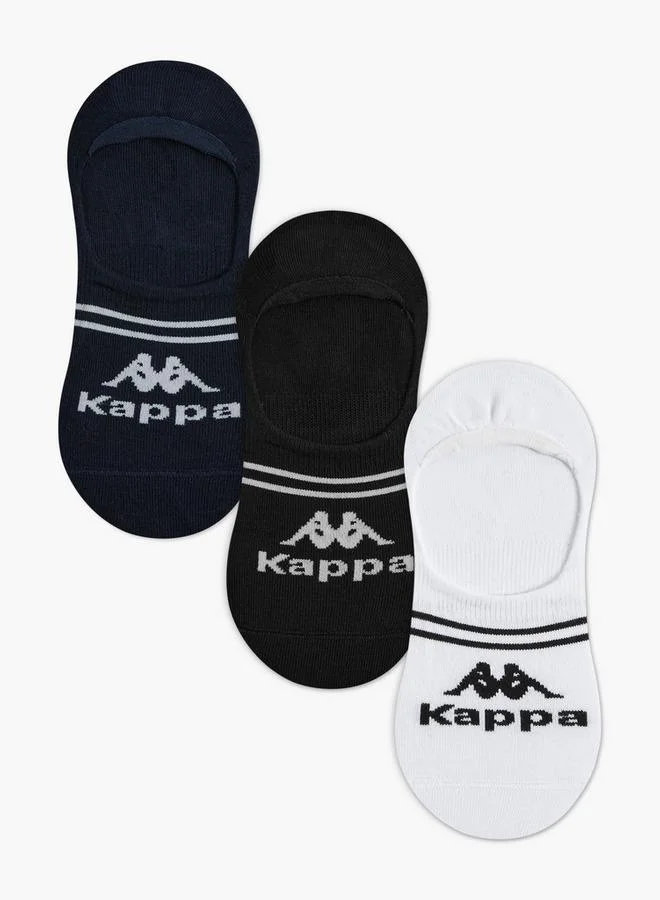 Kappa Kappa Men Invisible Socks - Set of 3