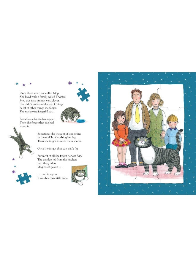 Mog the Forgetful Cat Jigsaw Book: A fantastic new illustrated jigsaw puzzle book that includes the classic story. The perfect gift for kids! - Image 2