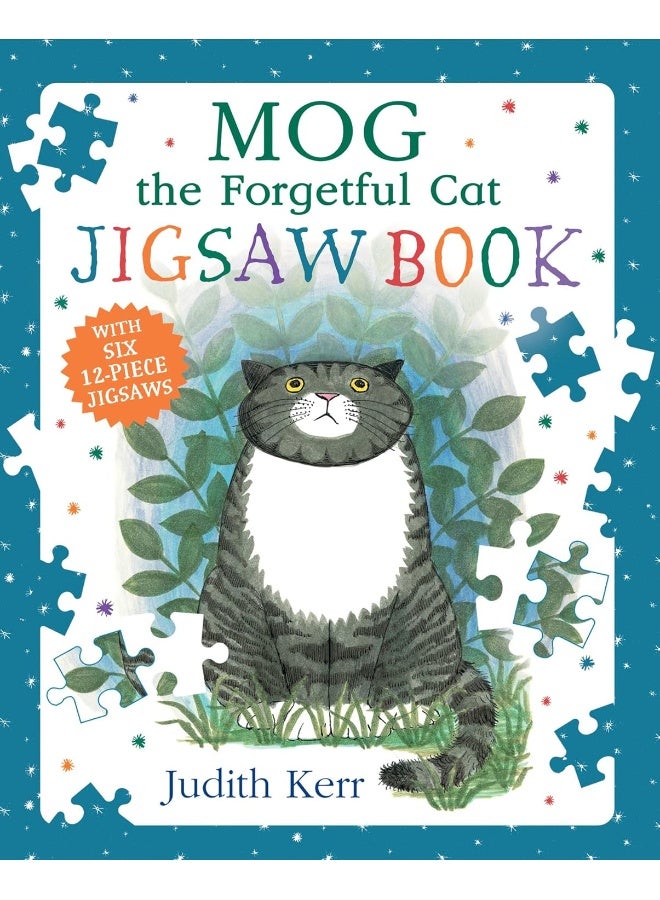Mog the Forgetful Cat Jigsaw Book: A fantastic new illustrated jigsaw puzzle book that includes the classic story. The perfect gift for kids! - Image 1