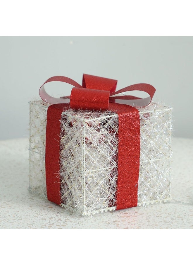 DANUBE HOME Danube Home Rudolph Christmas Led Gift Box - 12X15X19Cm Multi Color Festive Decor For Holiday Season Christmas Decoration Collection Decorative Home Accessories  - Image 5