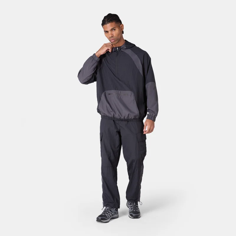 Sun and Sand Sports Black Men's 1/4-Zip Jacket for Men | Best Price UAE