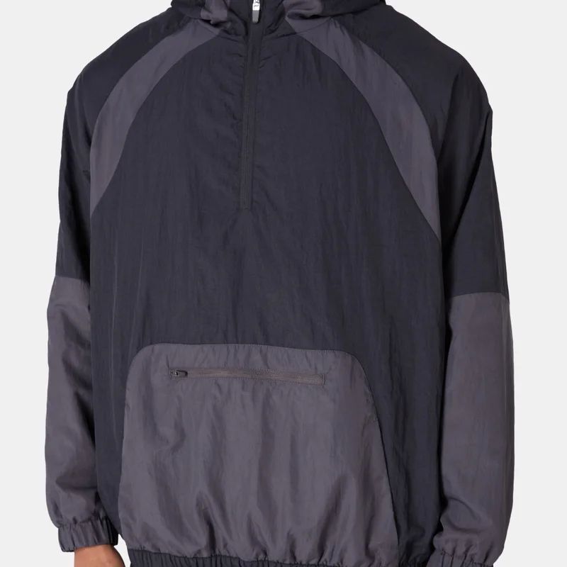 Sun and Sand Sports Black Men's 1/4-Zip Jacket for Men | Best Price UAE