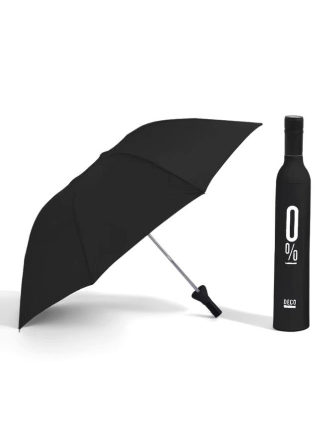 Elegant Bottle Umbrella – Foldable, Waterproof & Windproof, UV Protection, Easy to Carry - Image 2
