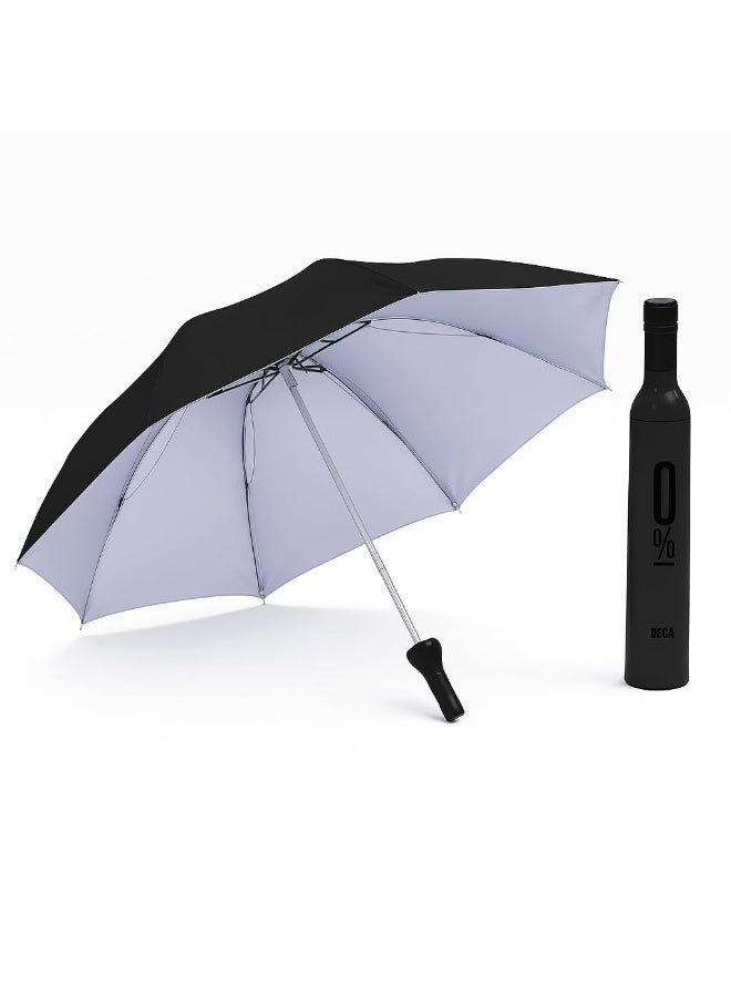 Elegant Bottle Umbrella – Foldable, Waterproof & Windproof, UV Protection, Easy to Carry - Image 1