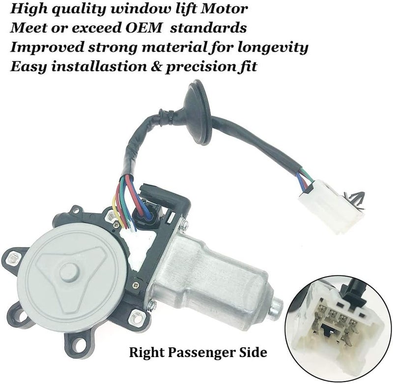 Syconeer Mastergood Window Lift Motor for Nissan 350Z & Infiniti G35 Coupe - Front Right Passenger Side Replacement - Image 5