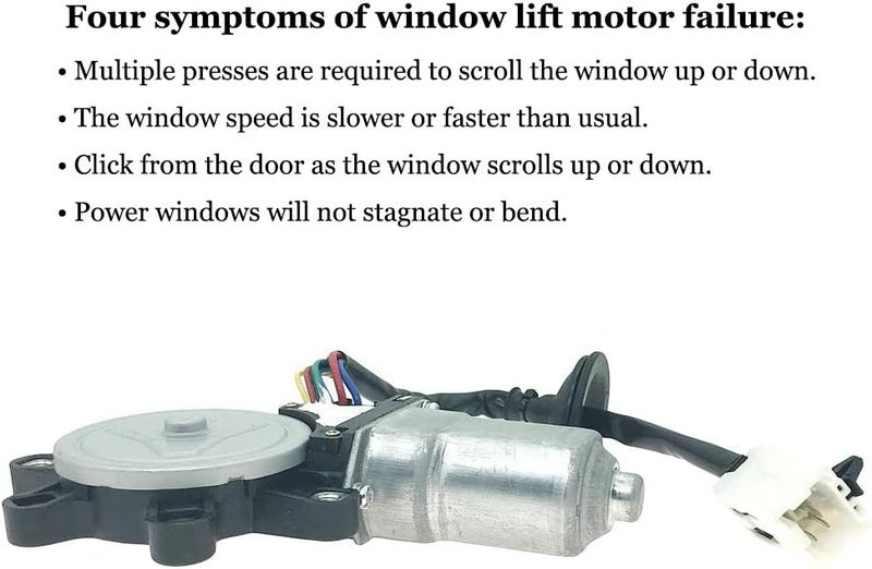 Syconeer Mastergood Window Lift Motor for Nissan 350Z & Infiniti G35 Coupe - Front Right Passenger Side Replacement - Image 4