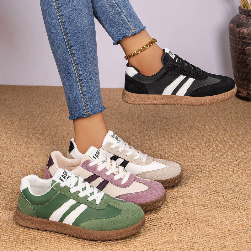 Women's Casual Lightweight Wide Fit German Training Shoes - Image 4