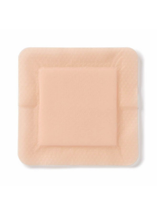 Medline Medline Optifoam Gentle EX Bordered Foam Adhesive Dressing, 5" x 5" Square (10 Count) - Image 4
