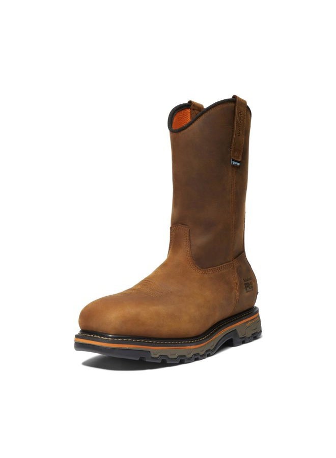 Timberland Men's True Grit Pull on Composite Safety Toe Waterproof Industrial Western Work Boot, Earth Bandit-2024 New, 43 EU - Image 1