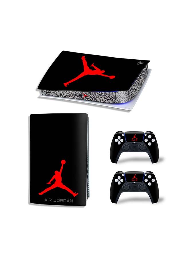 NIBEMINENT Console And Controller Decal Sticker Set For PlayStation 5 Digital Version