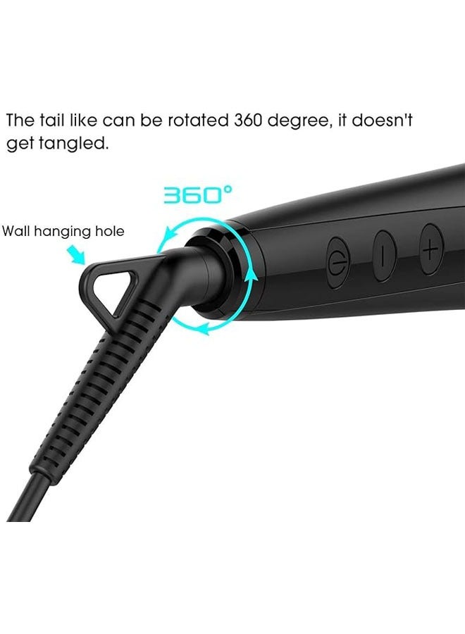 فرشاة مستقيمة للشعر بتقنية الأيونات المتطورة وسريعة التسخين بفضل السيراميك MCH، تأتي بوظيفة مضادة للحروق وقفل الحرارة التلقائي ووظيفة الإيقاف التلقائي، كما أنها محمولة ومناسبة للاستخدام المنزلي. - Image 4