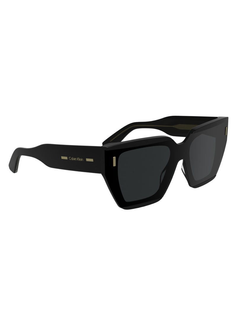 CALVIN KLEIN FULL RIM ACETATE ACETATE CALVIN KLEIN SUN CK24533S 5120 (001) BLACK  - Image 3