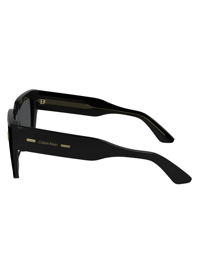 CALVIN KLEIN FULL RIM ACETATE ACETATE CALVIN KLEIN SUN CK24533S 5120 (001) BLACK  - Image 4