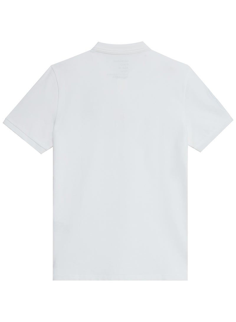 GIORDANO Men's Lion Polo White - Image 2